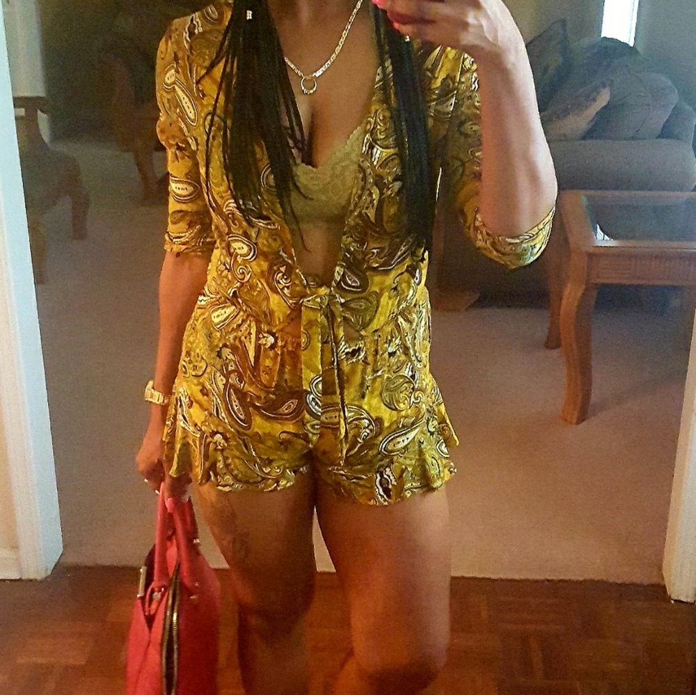 Long-sleeved Romper